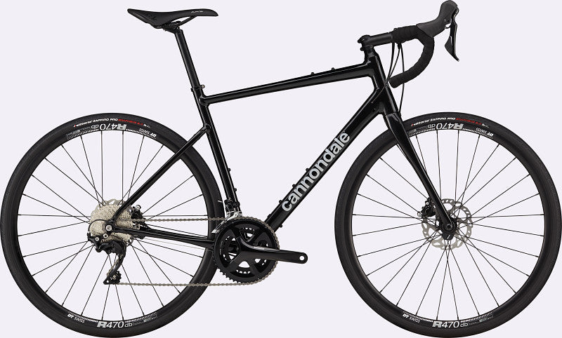 Paint for 2022 Cannondale Synapse 1 - Gloss Black Pearl