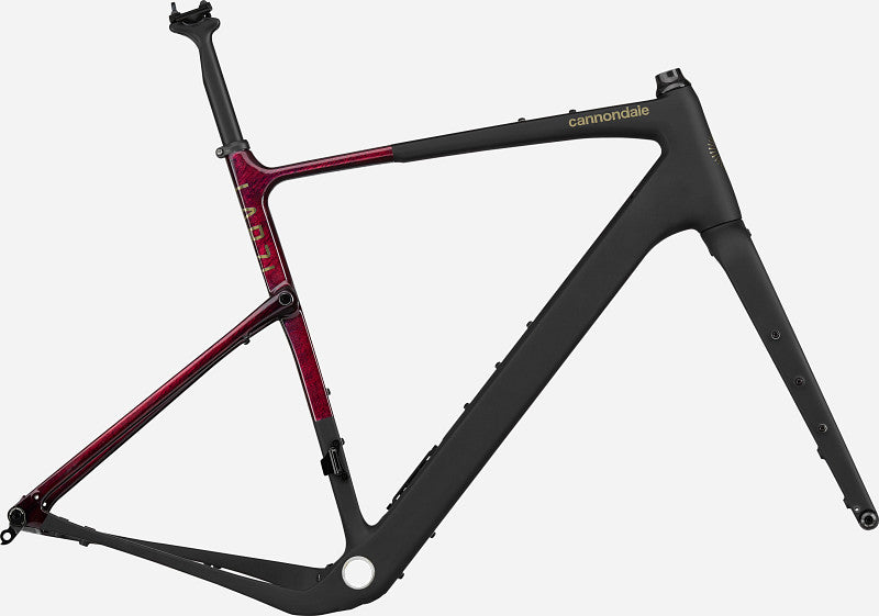 Paint for 2022 Cannondale Topstone LAB71 Frameset - Gloss Black