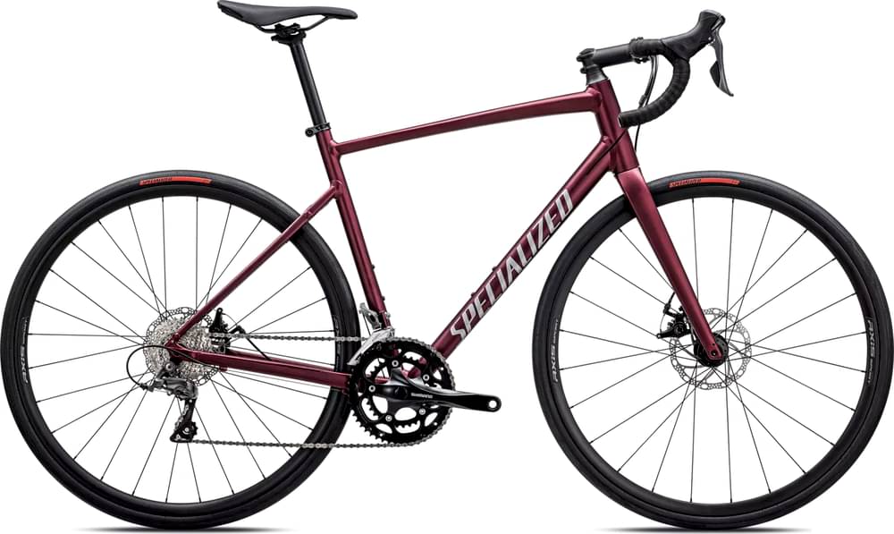 Paint for 2024 Specialized Allez - Satin Maroon