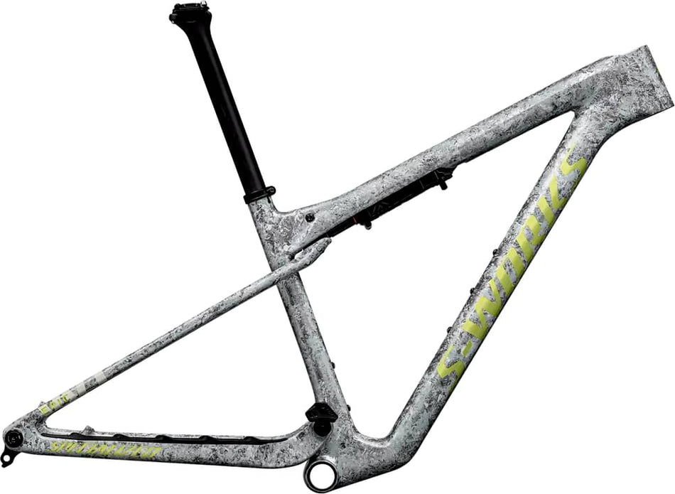 Paint for 2025 Specialized S-Works Epic World Cup Frame - Gloss Dune White