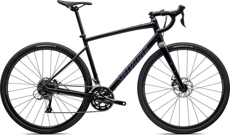 Lack für 2024 Specialized Diverge E5 - Satin Midnight Shadow