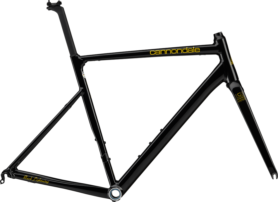 Paint for 2022 Cannondale CAAD13 Frameset Japan Anniversary Edition - Gloss Black