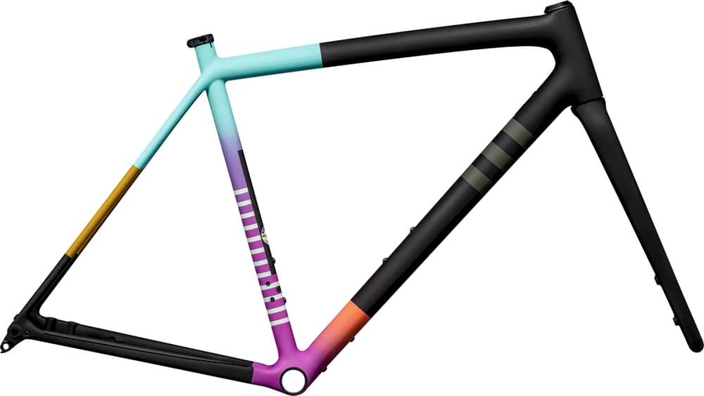 Paint for 2024 Specialized Crux Frameset - Satin Carbon