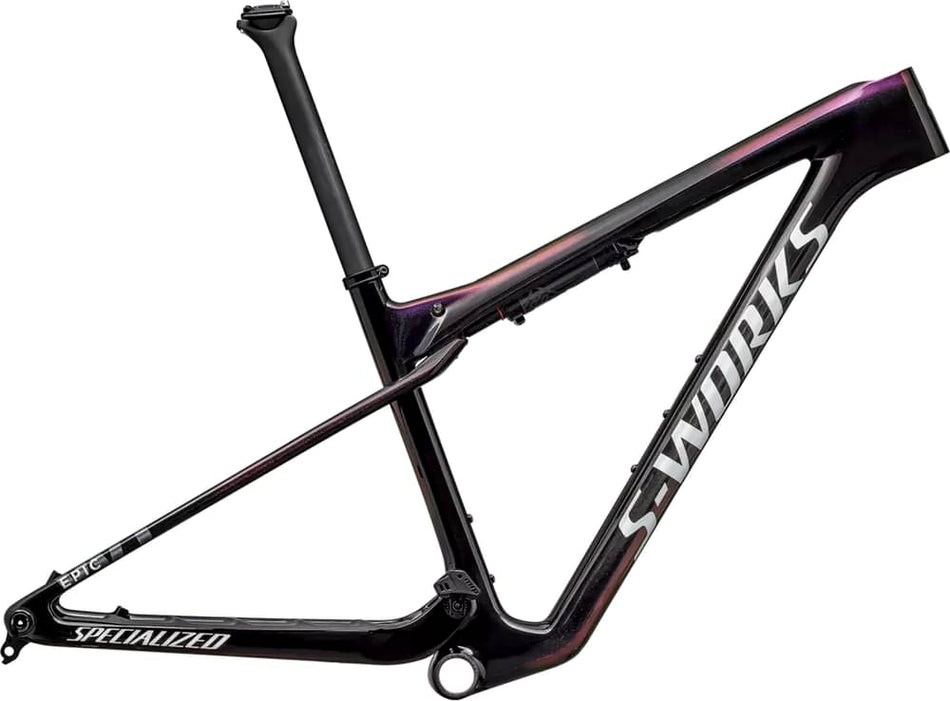 Paint for 2025 Specialized S-Works Epic World Cup Frame - Gloss Carbon