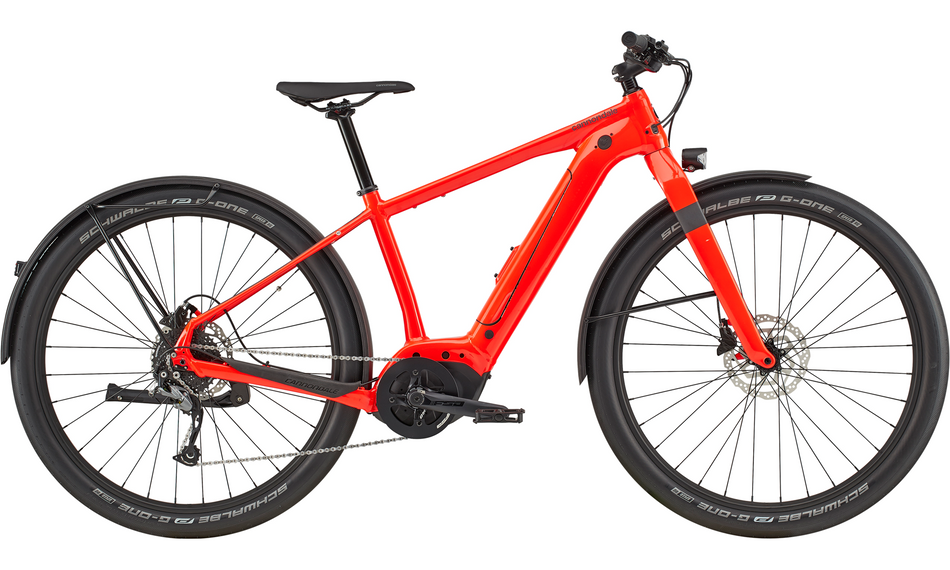 Paint for 2020 Cannondale Canvas Neo 2 - Gloss Acid Red