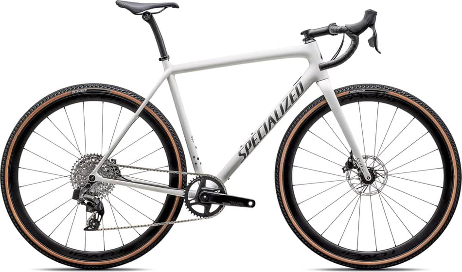 Paint for 2025 Specialized CruX Expert - Gloss Dune White