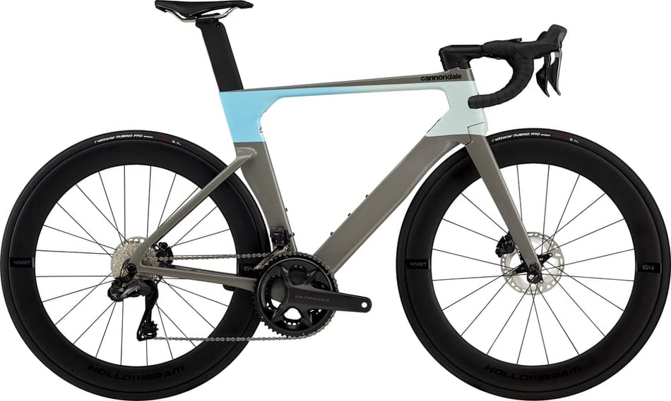 Paint for 2024 Cannondale SystemSix Hi-MOD Ultegra Di2 - Gloss Stealth Grey