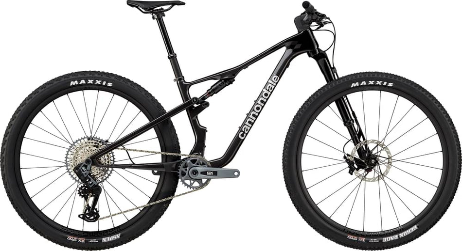 Paint for 2024 Cannondale Scalpel 2 Lefty - Gloss Smoke Black