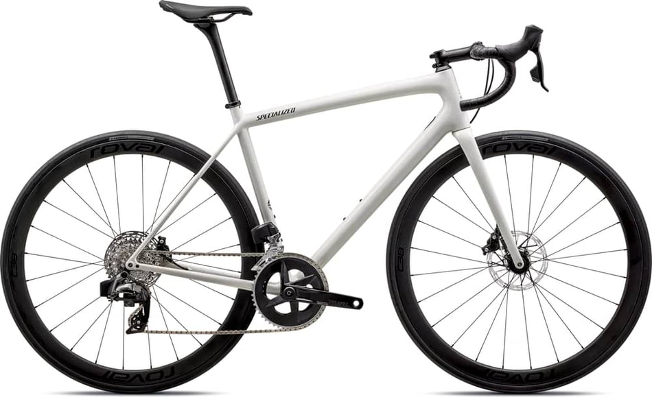 Paint for 2024 Specialized Aethos Expert - Gloss Dune White