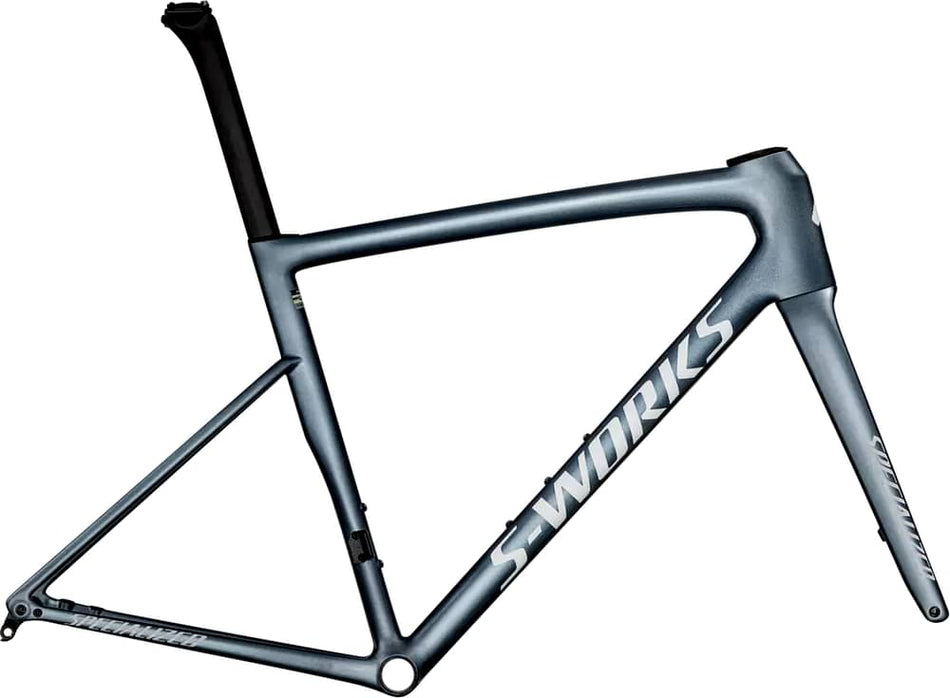 Paint for 2025 Specialized S-Works Tarmac SL8 Frameset - Gloss Glacial Metallic