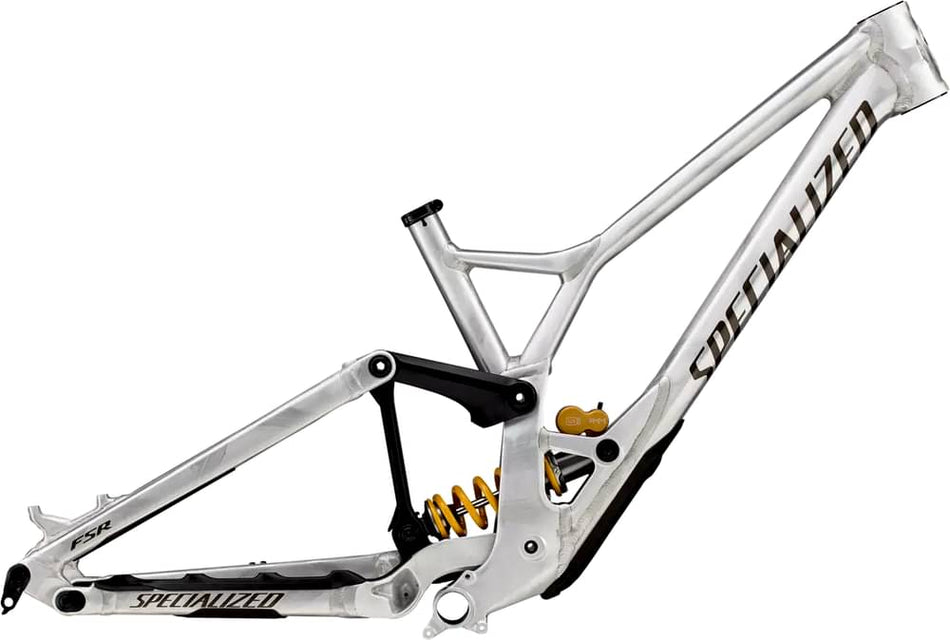 Paint for 2025 Specialized Demo Race Frameset - Gloss Flake Silver