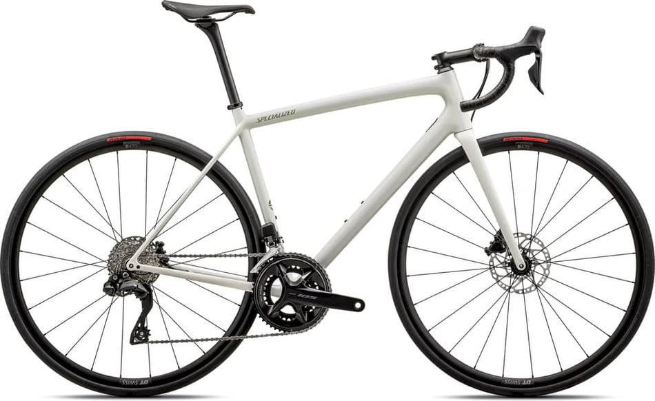 Lack für 2024 Specialized Aethos Comp Shimano 105 Di2 - Gloss Dune White