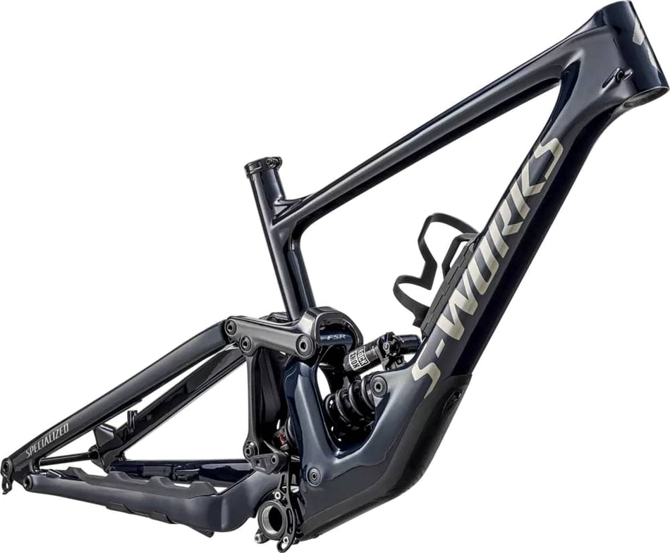 Paint for 2024 Specialized S-Works Enduro Frameset - Gloss Metallic Dark Navy