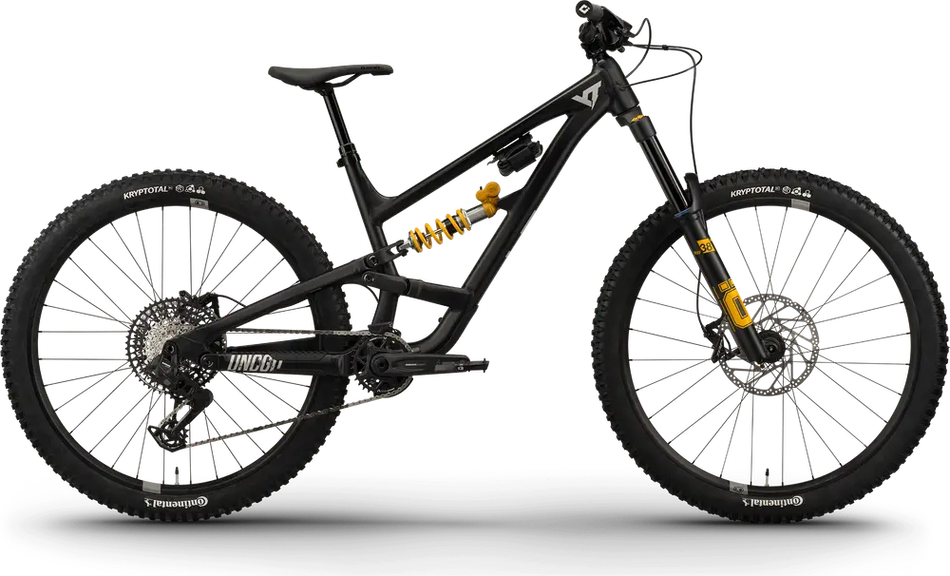 Paint for 2025 YT Capra Core 3 AL MX - Matte Black Magic