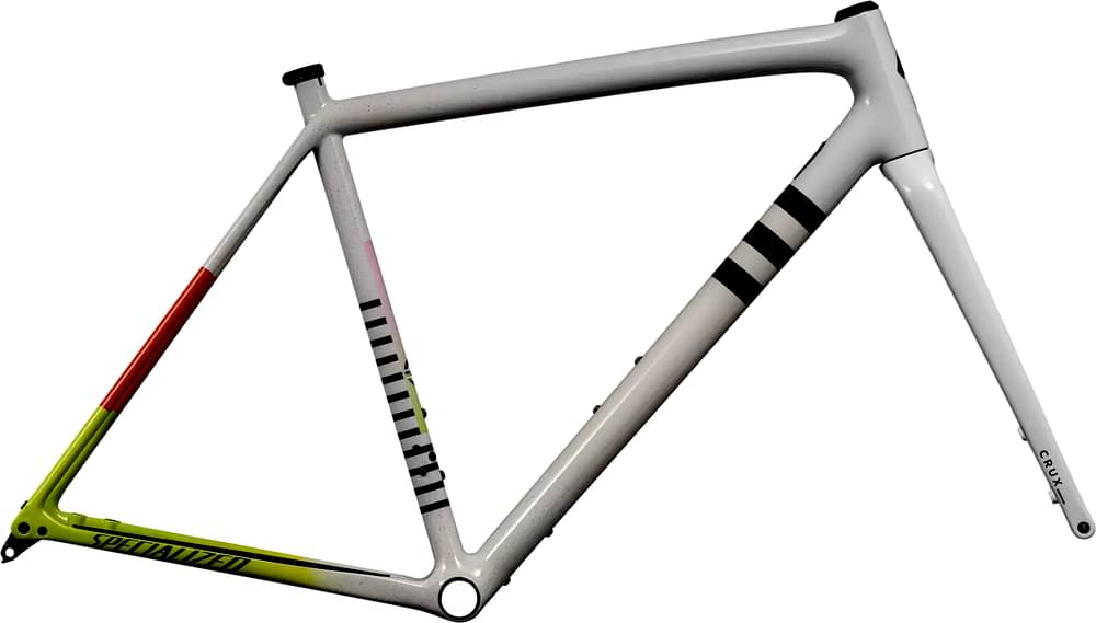 Paint for 2024 Specialized Crux Frameset - Gloss Dune White