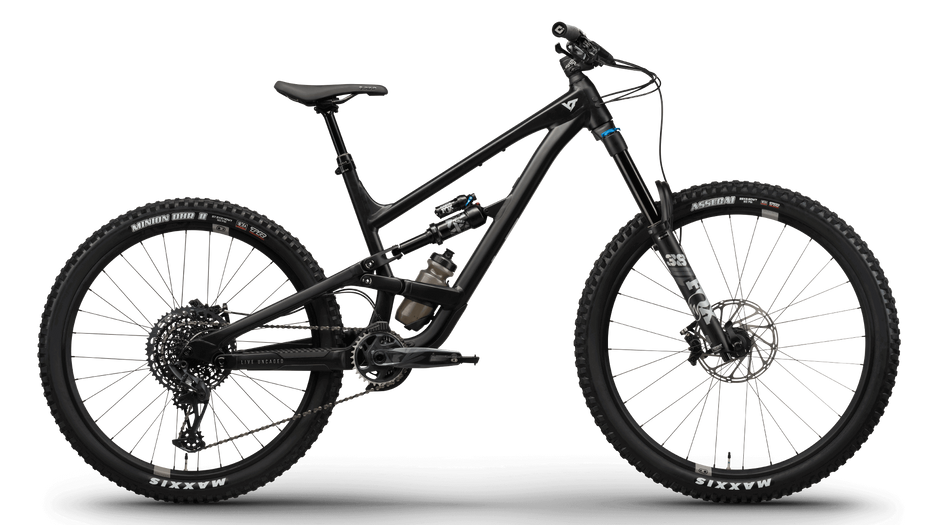 Paint for 2022 YT Capra Core 2 MX - Matte Black Magic