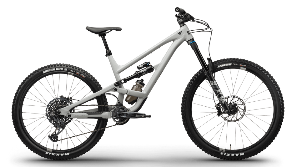 Paint for 2022 YT Capra Core 2 MX - Matte Machine Light Grey