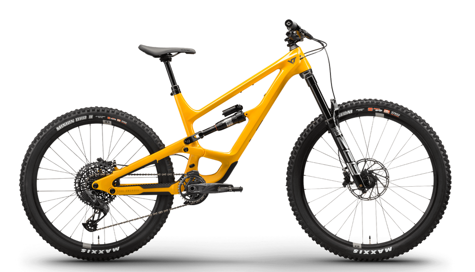 Paint for 2022 YT Capra Core 3 MX - Gloss Deep Yellow