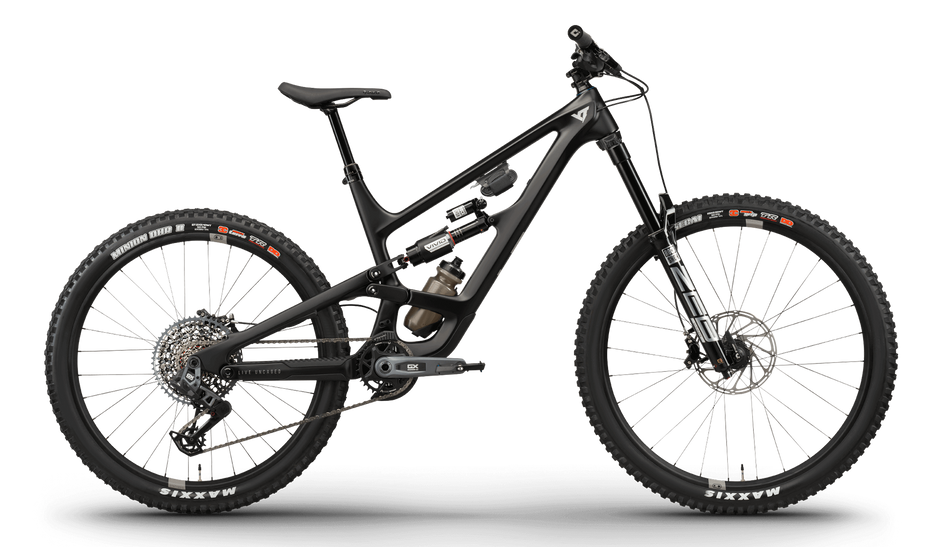 Paint for 2024 YT Capra Core 4 MX - Matte Black Magic