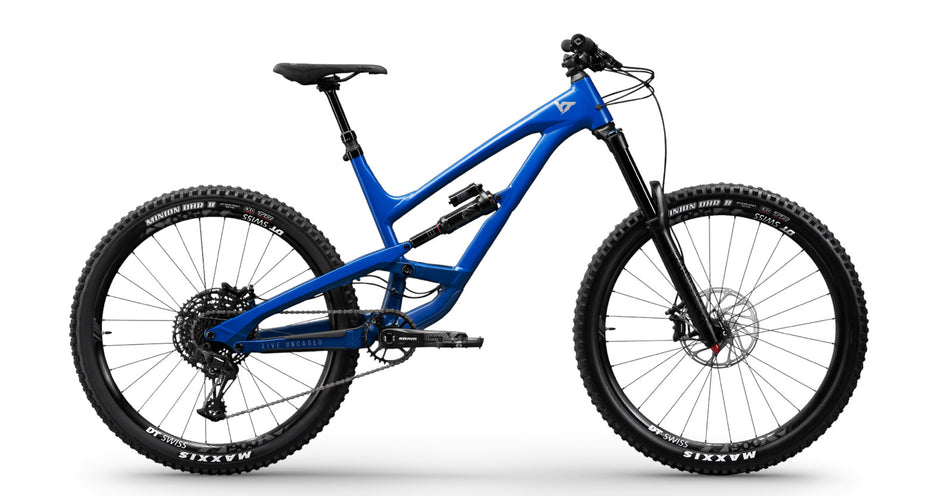 Paint for 2020 YT Capra Base 27.5 - Matte TwoTone Blue