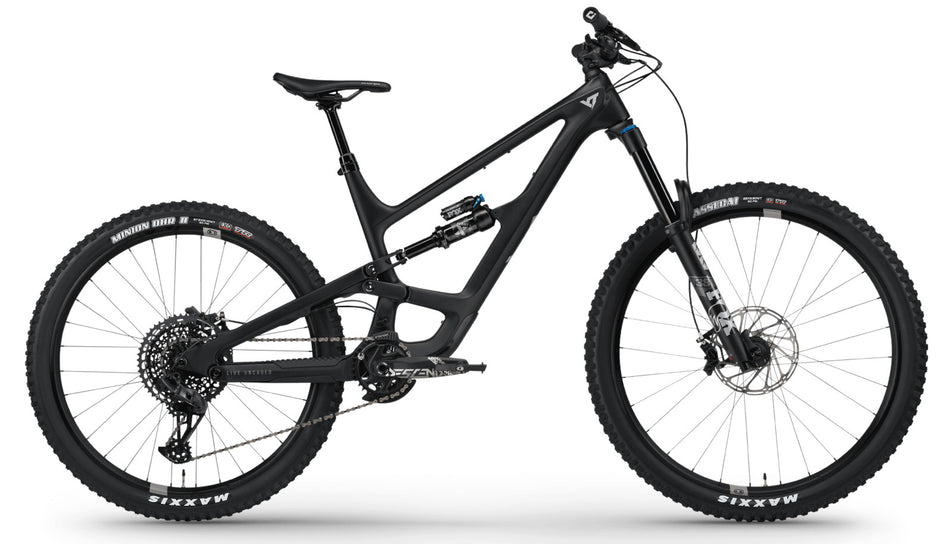 Paint for 2022 YT Capra Core 3 MX - Matte Black Magic