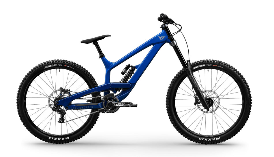 Paint for 2020 YT Tues Base 27.5 - Matte TwoTone Blue