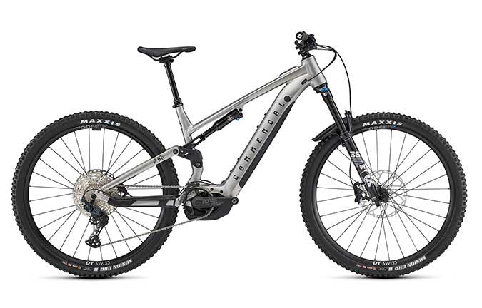 Lack für 2022 Commencal Meta Power Bosch - Gloss Essential Silver