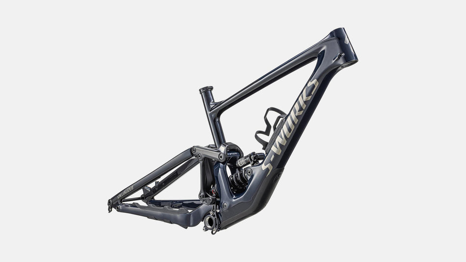 Paint for 2023 Specialized S-Works Enduro Frameset - Gloss Metallic Dark Navy