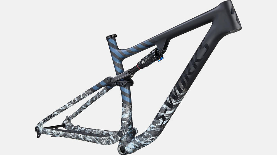 Lack für 2021 Specialized S-Works Epic EVO Frameset - Satin Flake Silver