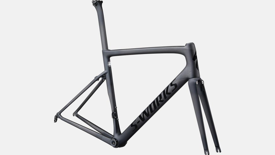 Paint for 2020 Specialized S-Works Tarmac SL6 Frameset - Satin Carbon