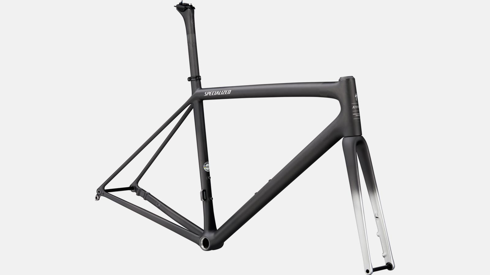 Paint for 2021 Specialized Aethos Frameset - Satin Carbon