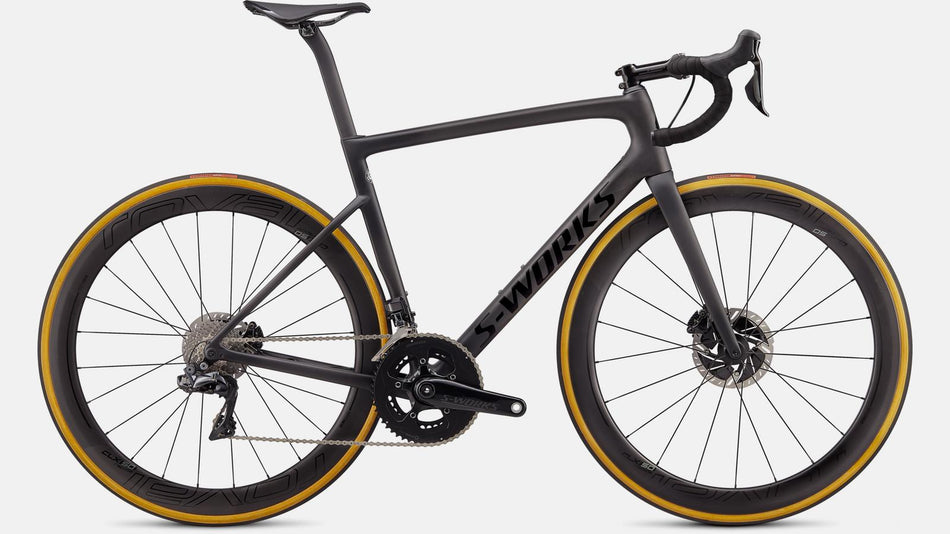 Paint for 2020 Specialized S-Works Tarmac SL6 Disc - Dura Ace Di2 - Satin Carbon