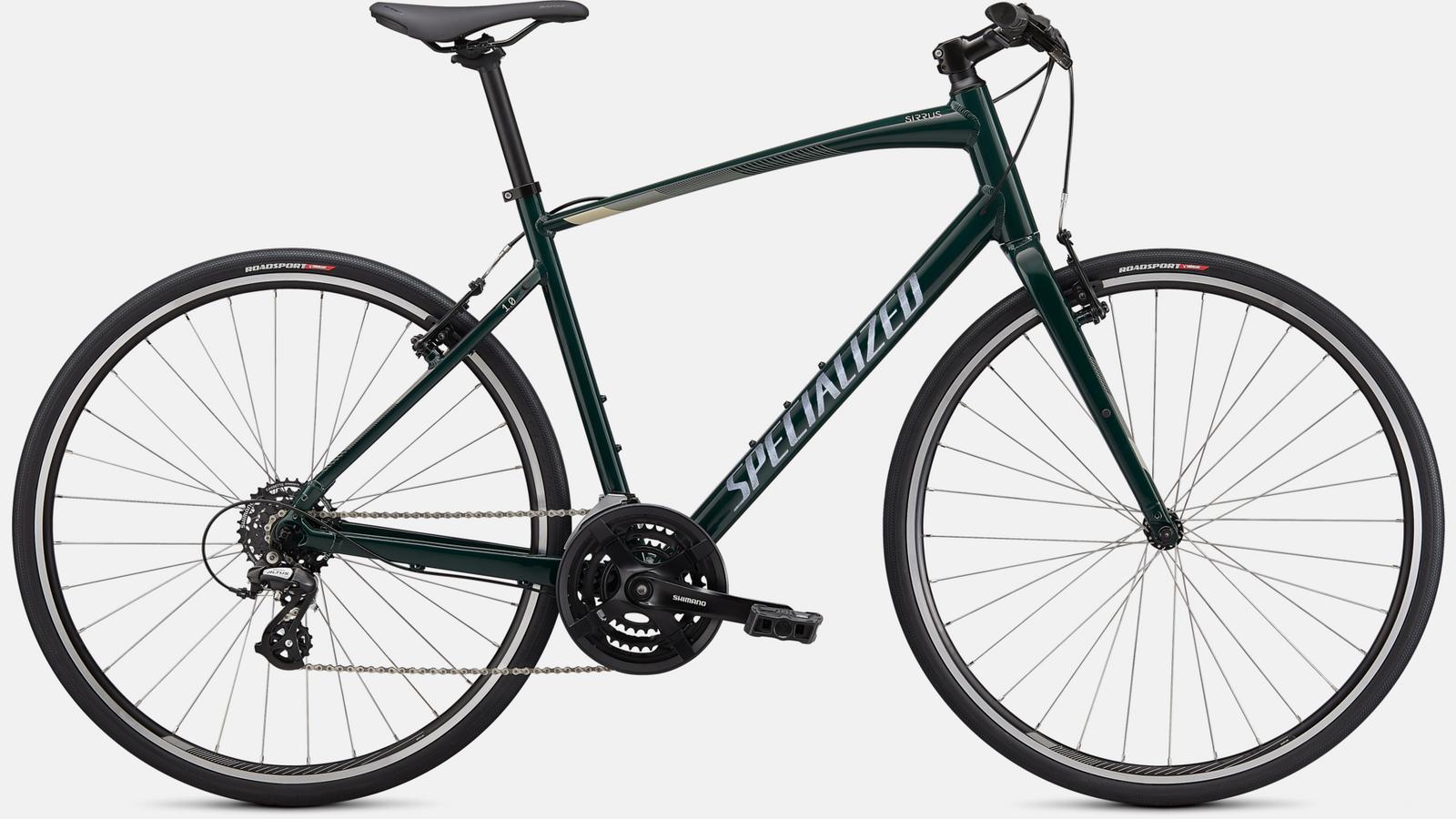 Paint for 2020 Specialized Sirrus 1.0 - Gloss Forest Green