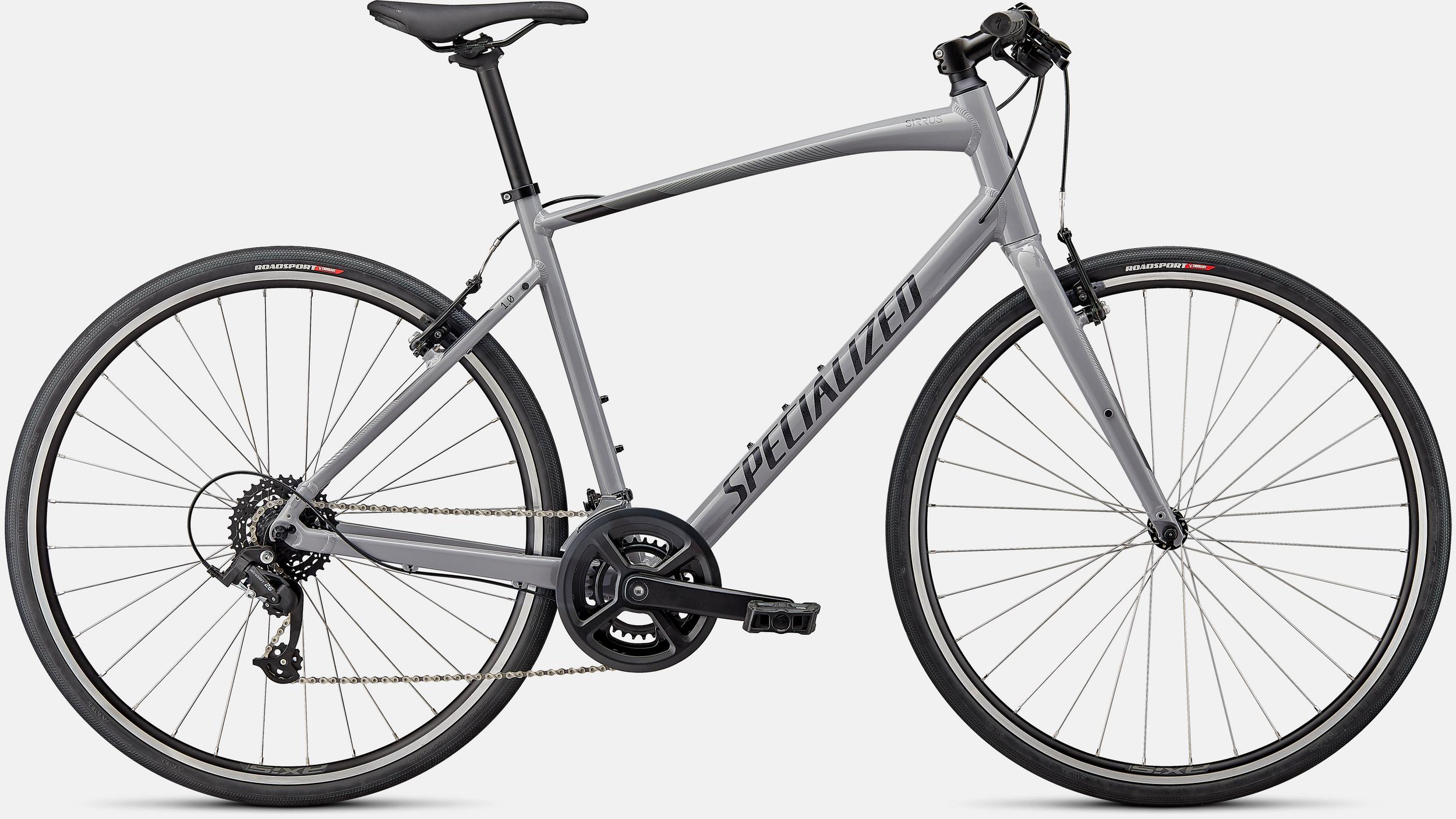 Paint for 2023 Specialized Sirrus 1.0 - Gloss Cool Grey