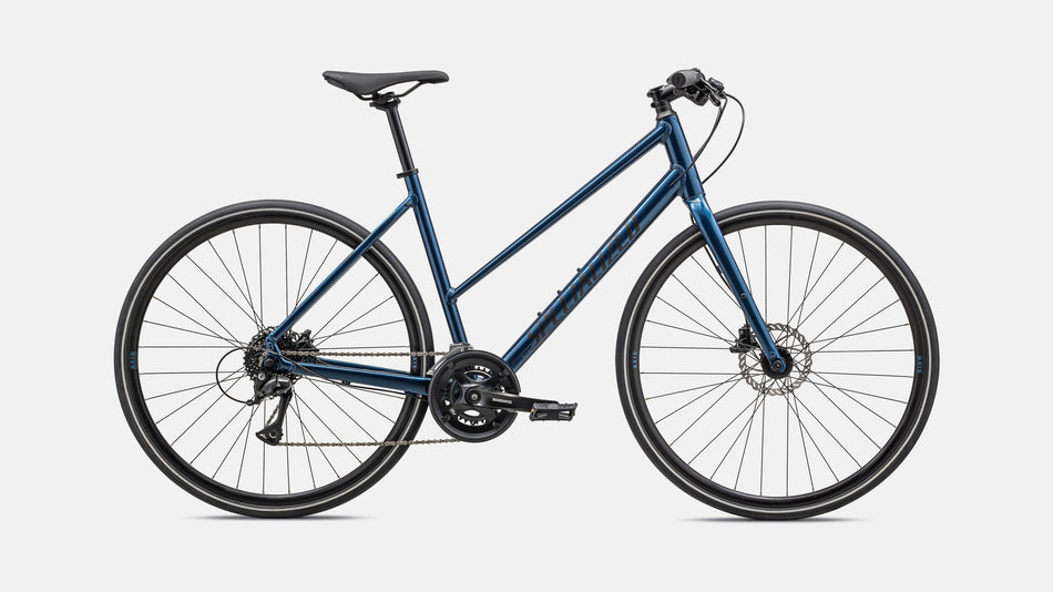 Lack für 2023 Specialized Sirrus 2.0 Step-Through - Gloss Mystic Blue Metallic