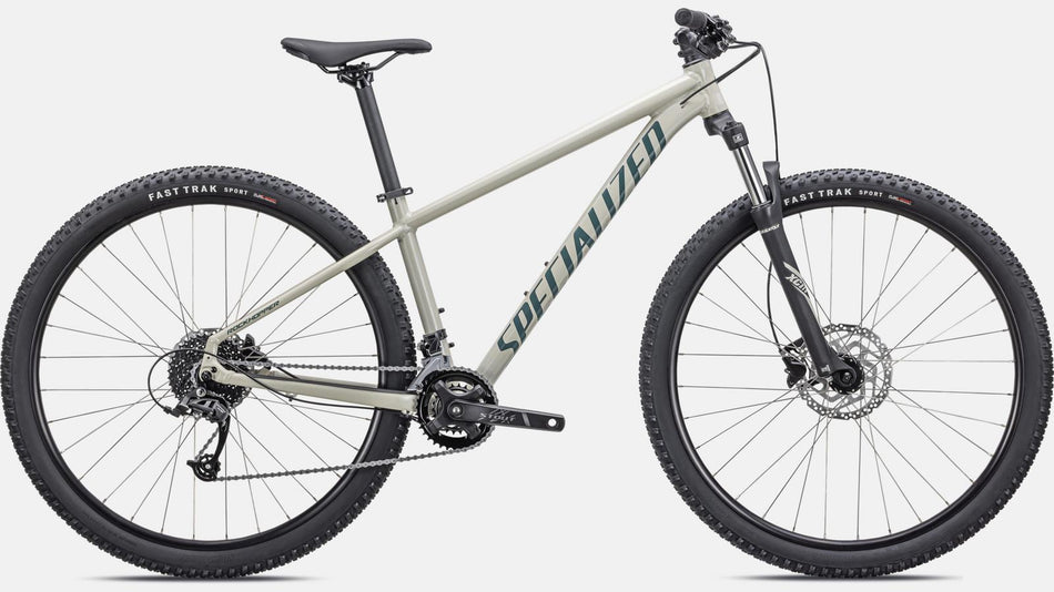 Lack für 2022 Specialized Rockhopper Sport 27.5 - Gloss White Mountains