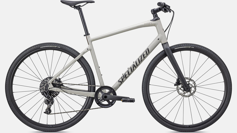 Lack für 2023 Specialized Sirrus X 4.0 - Satin White Mountains