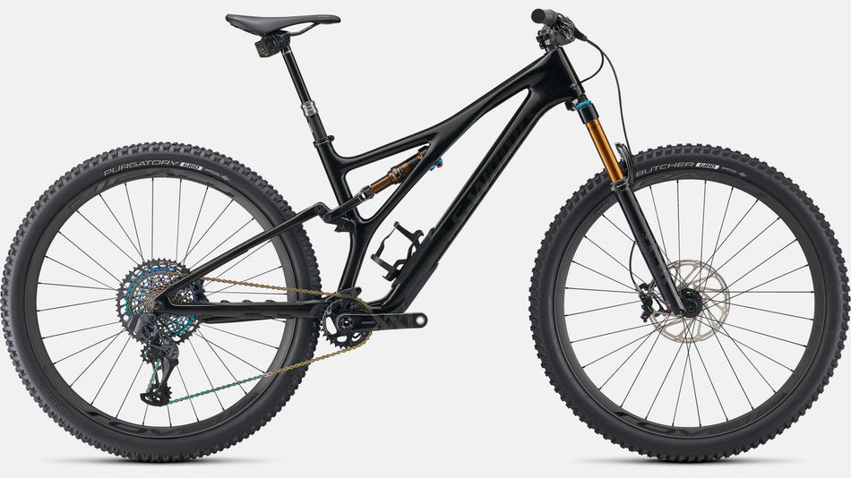 Lack für 2021 Specialized S-Works Stumpjumper - Gloss Black