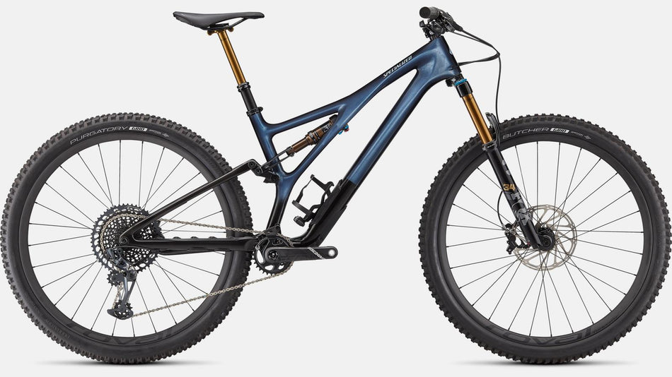 Lack für 2021 Specialized Stumpjumper Pro - Gloss Cast Blue Metallic