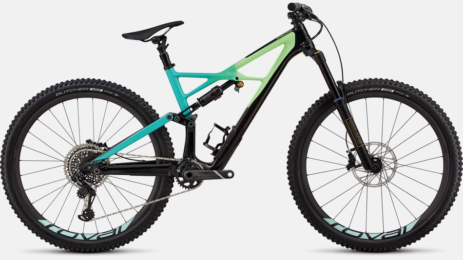 Paint for 2018 Specialized Enduro Pro 29/6Fattie - Gloss Black