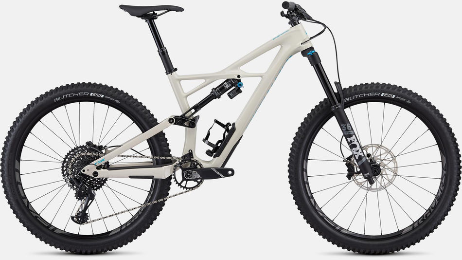 Paint for 2019 Specialized Enduro Elite 27.5 - Gloss White Mountains