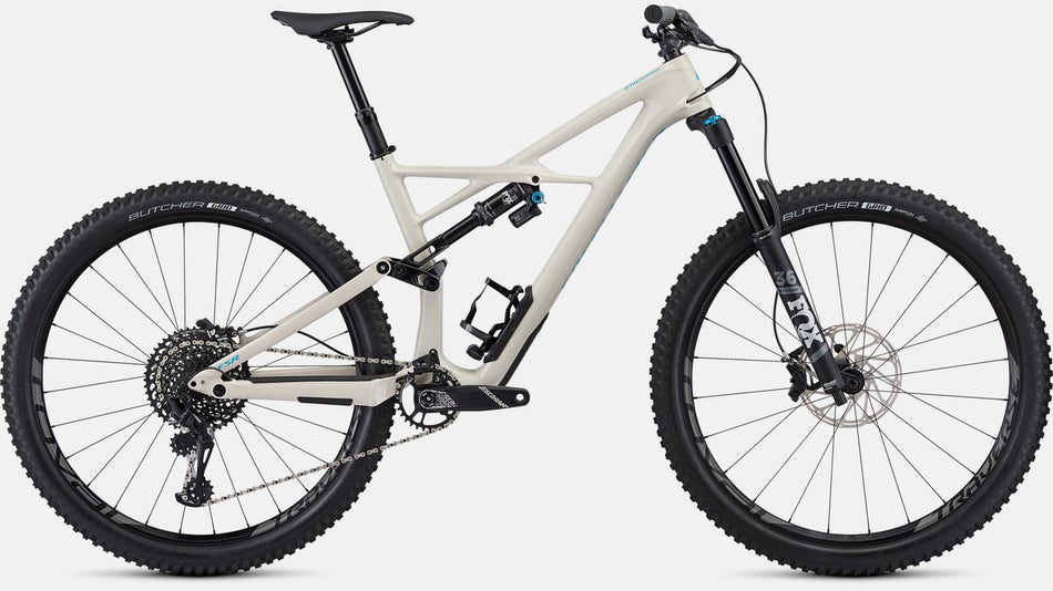 Paint for 2019 Specialized Enduro Elite 29 - Gloss White Mountains