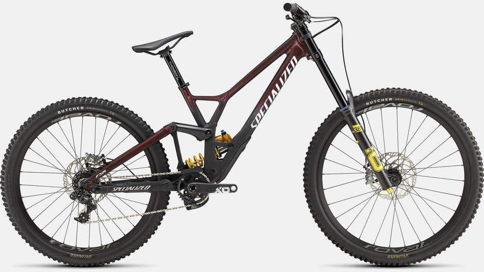 Lack für 2022 Specialized Demo Race - Gloss Red Onyx