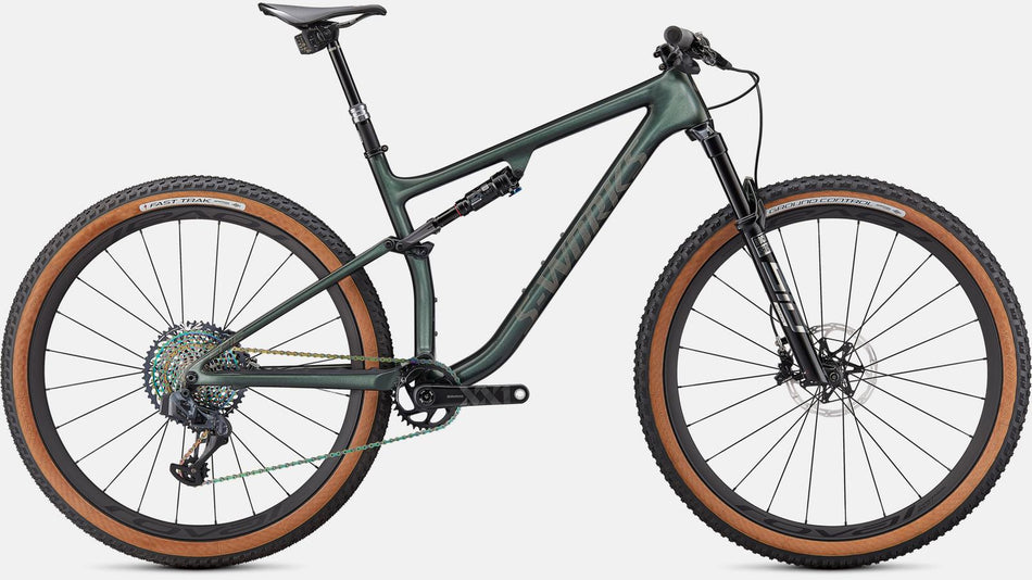 Lack für 2021 Specialized S-Works Epic EVO - Gloss Oak Green Metallic