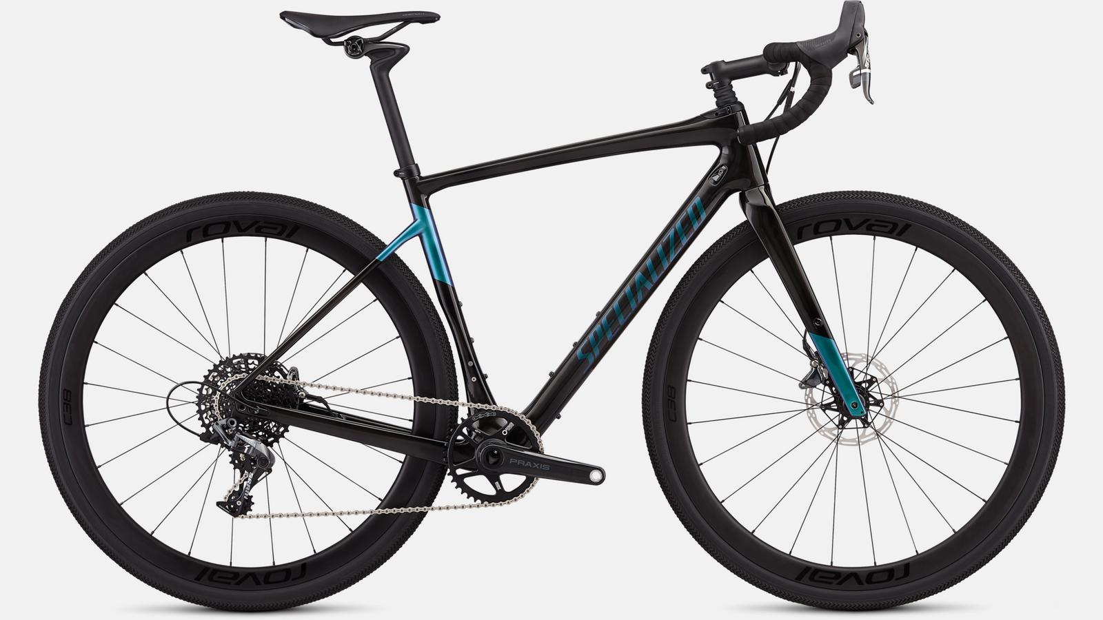 Paint for 2019 Specialized Men's Diverge Expert X1 - Gloss Carbon