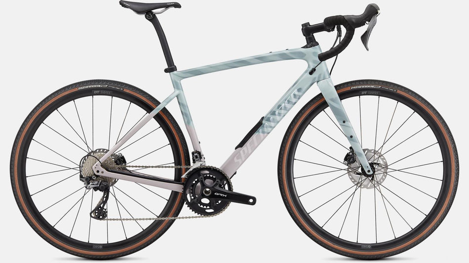 Lack für 2021 Specialized Diverge Comp Carbon - Gloss Ice Blue