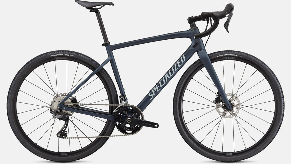 Paint for 2021 Specialized Diverge Sport Carbon - Satin Cast Blue Metallic